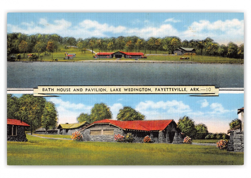 Fayetteville, Arkansas, Bath HOuse and Pavilion, Lake Wedington