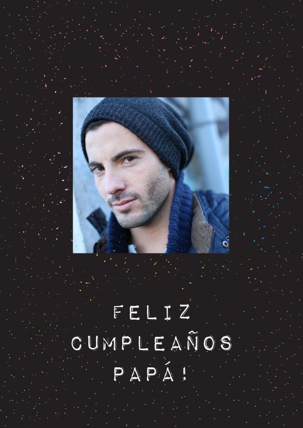 Feliz cumpleaños papá