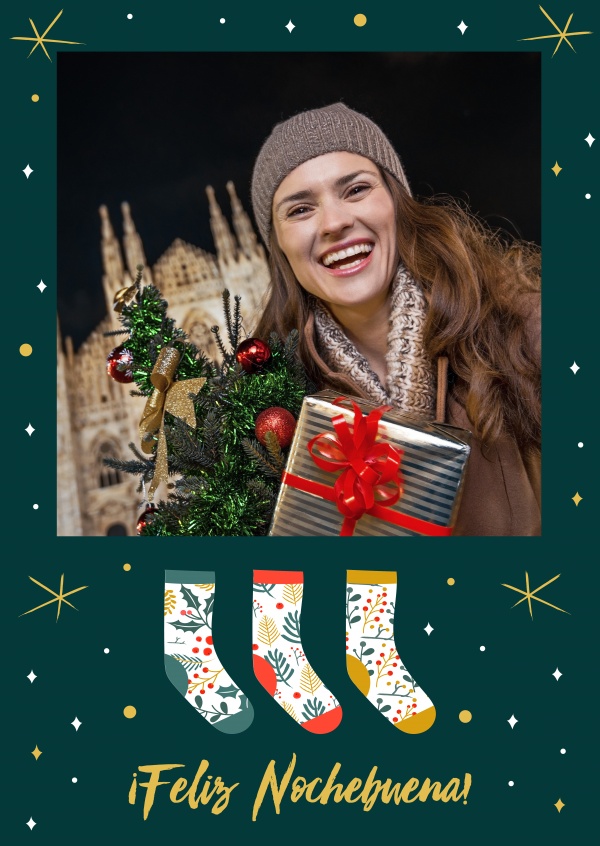 FELIZ NOCHEBUENA! | Merry Christmas Cards | Send real postcards online