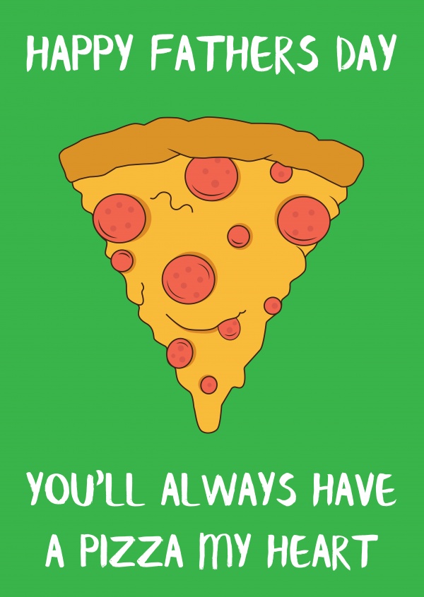 Feliz Día De Los Padres Pizza