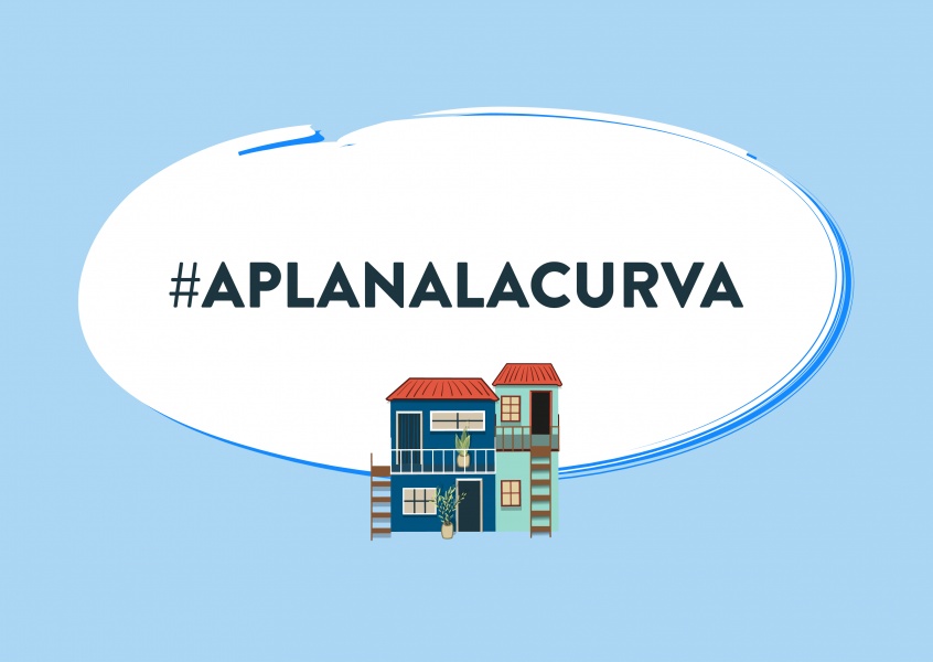 postcard saying #APLANALACRUVA