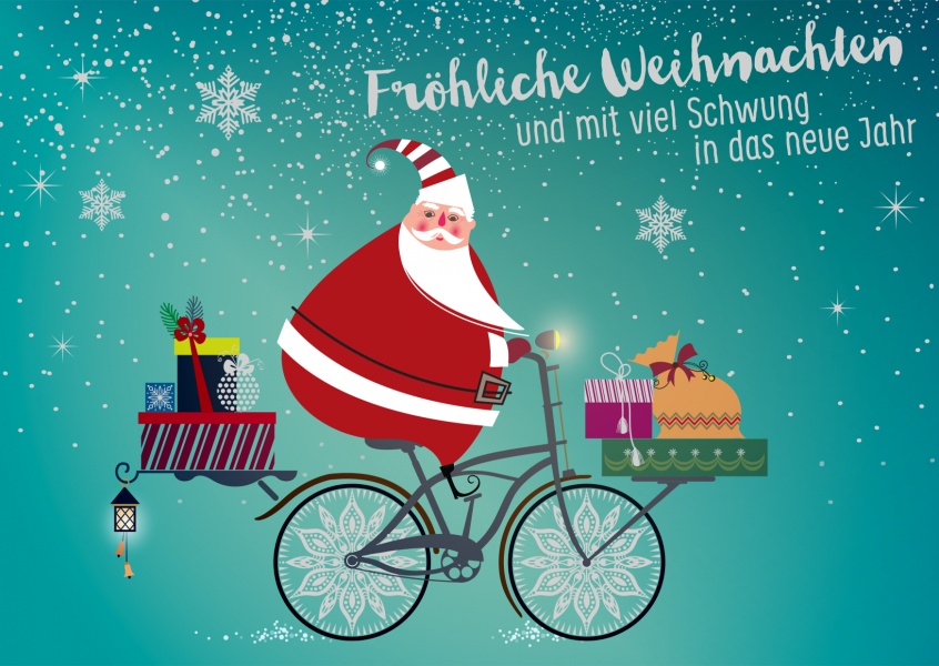 Weihnachtsmann Weihnachten  Echte Postkarten online 