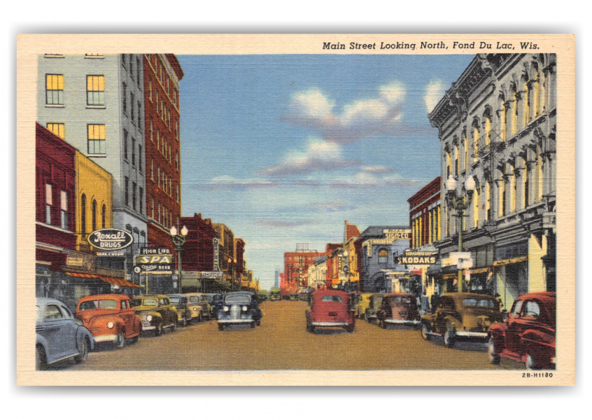 Fond Du Lac, Wisconsin, Main Street looking north