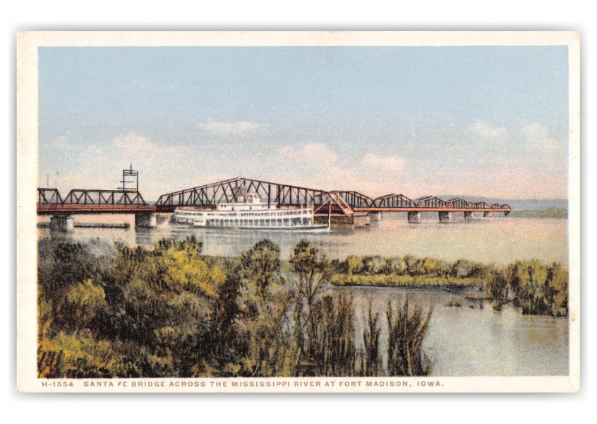 Fort Madison, Iowa, Santa Fe Bridge