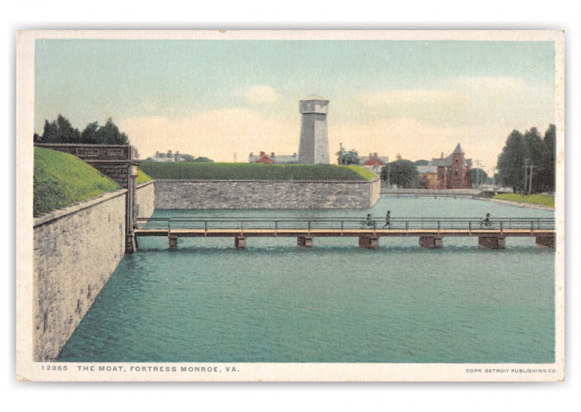 Fort Monroe, Virginia, The Moat