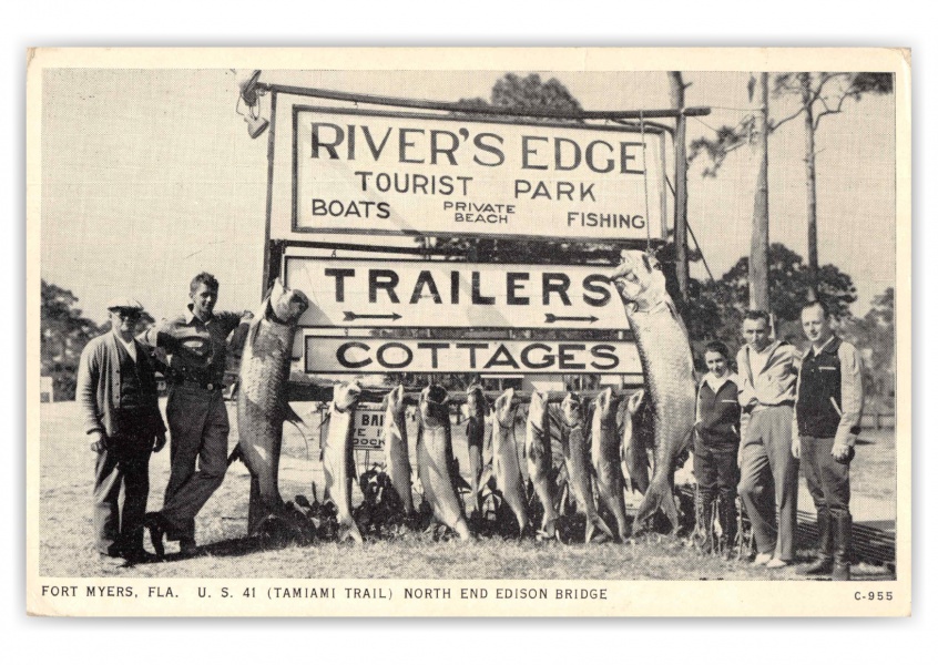 Fort Myers Florida River_s Edge Tourist Trailer Park