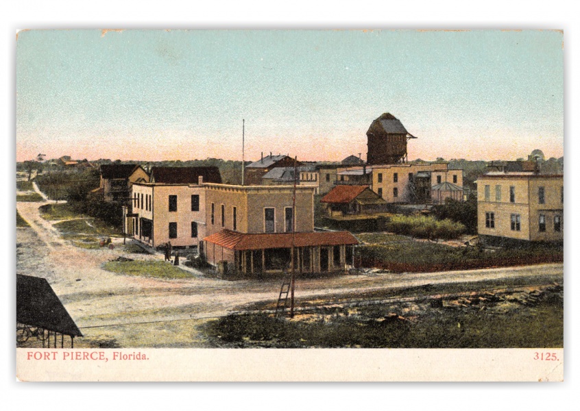 Fort Pierce, Florida, birds-eye view