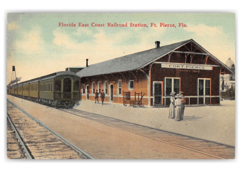 Fort Pierce Florida East Coast Railroad Station