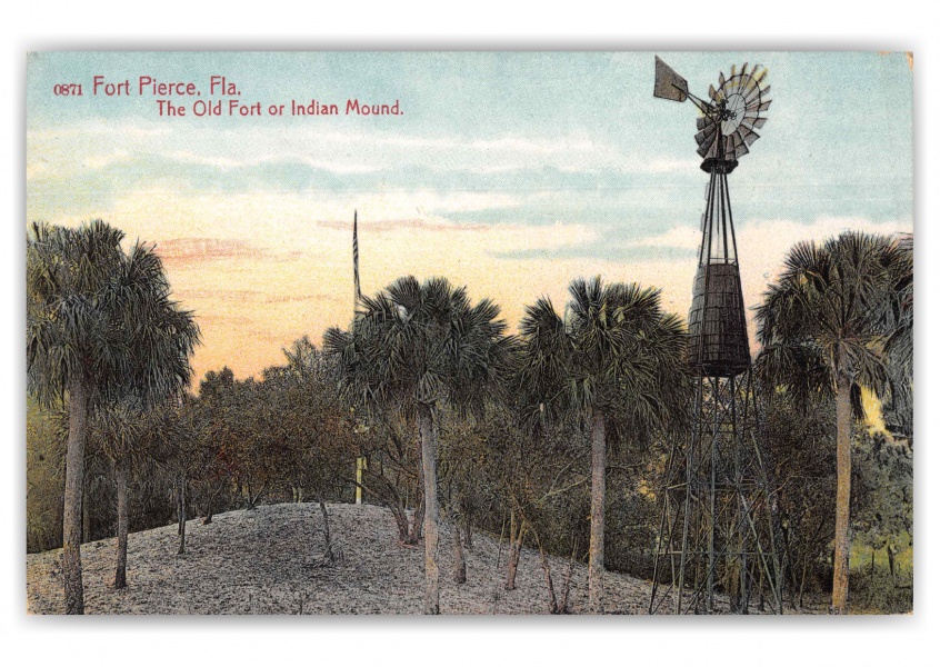 Fort Pierce Florida Old Fort Indian Mound