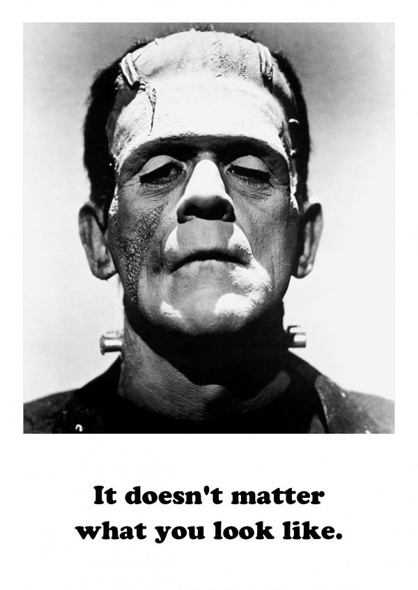 Foto Frankenstein Spruch lustig