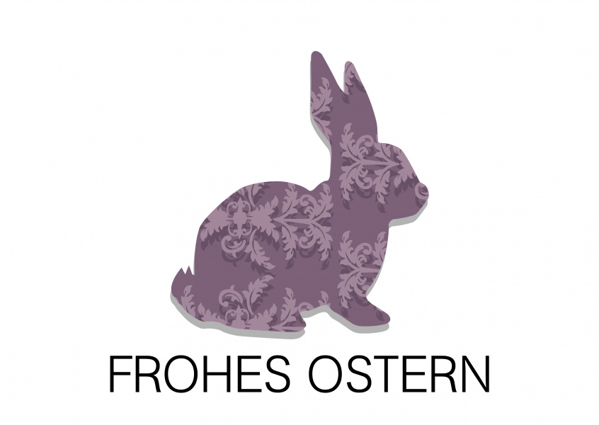 Over-Night-Design frohes Ostern