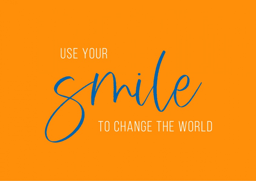 Meridian Ontwerp Gebruik je glimlach de wereld veranderen