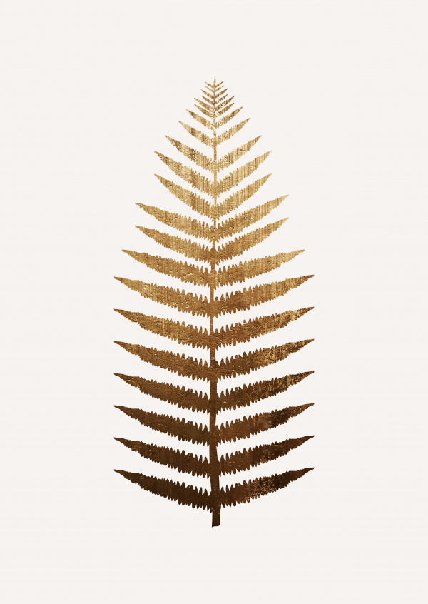 Kubistika Golden leaf no.7