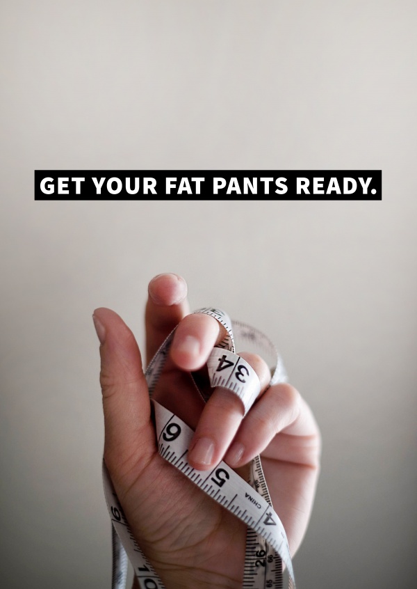 Ottenere il vostro grasso pantaloni pronto