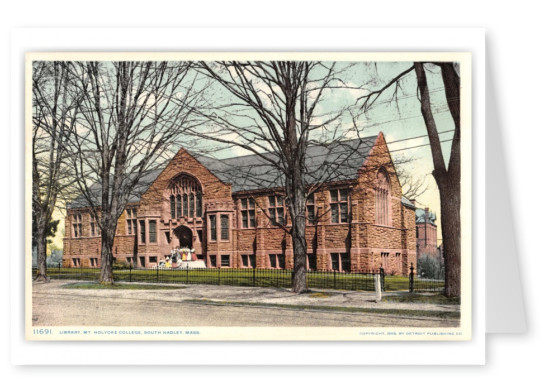    South Hadley, Massachusetts, Mt. Holyoke College library