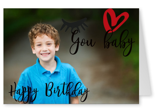 Happy Birthday greeiting card from Eye-Love