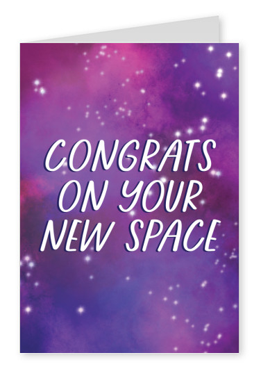 Congrats on your new space