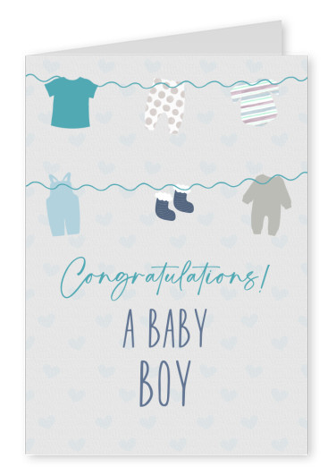 Congratulations a baby boy