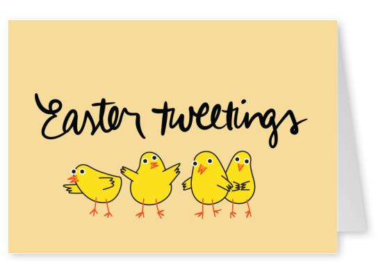 Easter tweetings