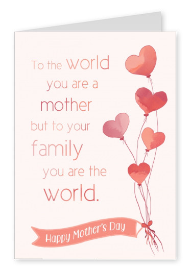 HAPPY MOTHER`S DAY