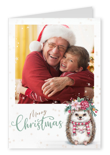 greeting card Merry Christmas