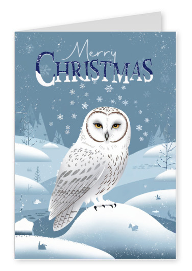 greeting card Merry Christmas