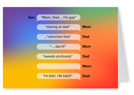 Mom, Dad ... I'm gay