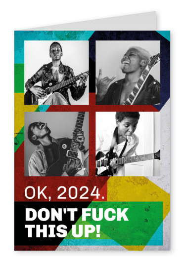 OK, 2024. Don't fuck this up!