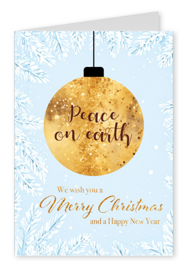 Peace on earth