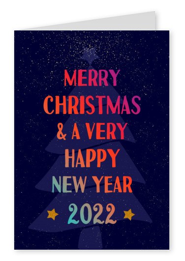 Merry Christmas 2022 And Happy New Year 2019 Very Merry Christmas & A Very Happy New Year 2022 | Merry Christmas Cards  🎅🎄🎁 | Send Real Postcards Online