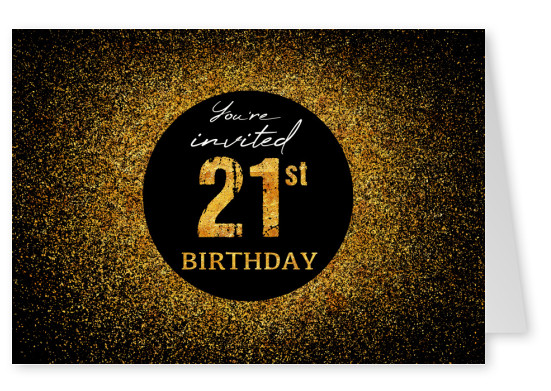 You're invited 21st Birthday