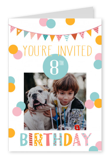 You're invited 8th birthday