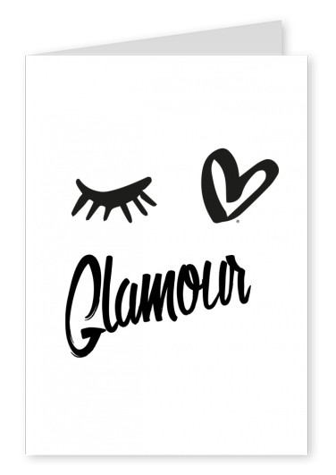 illustratie Eye-love glamour