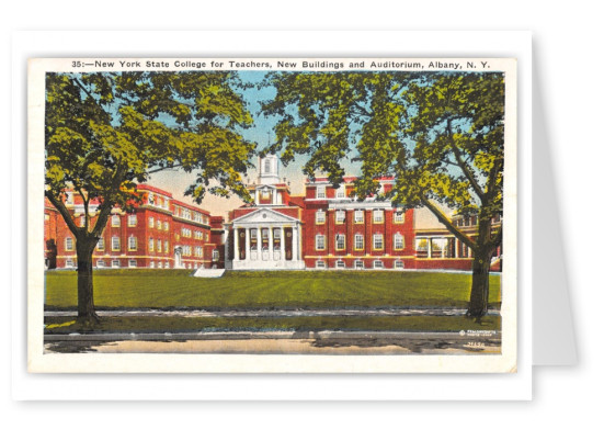Albany, New York, State College for Teachers, New Building and Auditorium
