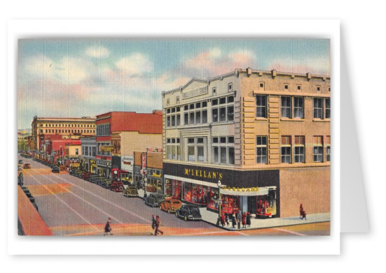 Albuquerque New Mexico Central Avenue from Fourth Street