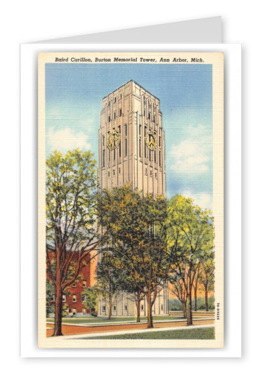 Ann Arbor, Michigan, Baird Carillon, Burton Memorial Tower