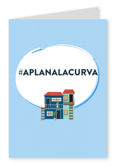 postal diciendo #APLANALACRUVA