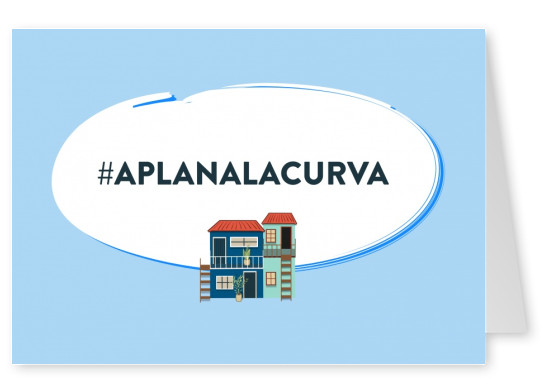 postal diciendo #APLANALACRUVA