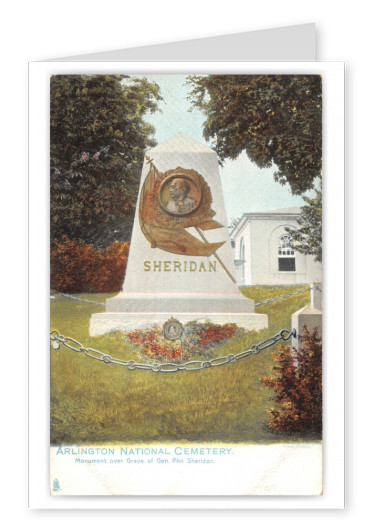 Arlington, Virginia, National Cemetery, Grave of Gen. Phil Sheridan