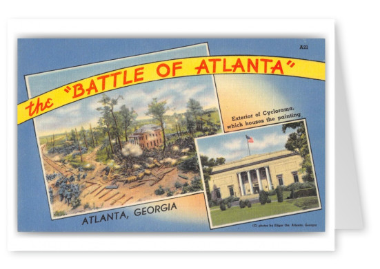 Atlanta Georgia Battle of Atlanta Cyclorama Exterior