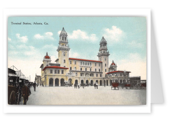 Atlanta Georgia Terminal Station Front View