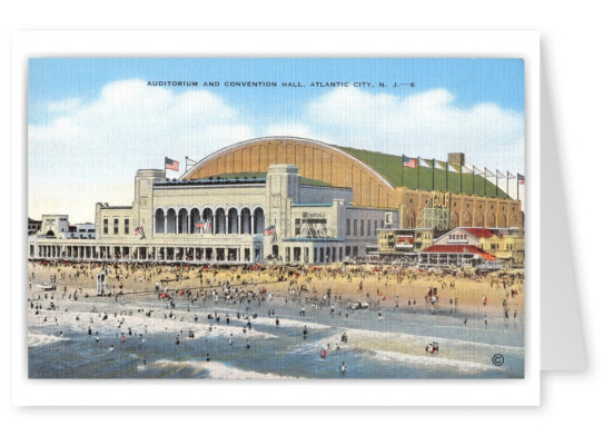 Atlantic City, New Jersey, Auditorium and Convention Hall