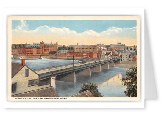 Auburn, maine, North Bridge