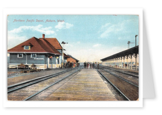 Auburn Washington Northern Pacific Depot