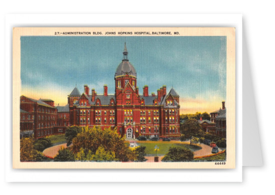 Baltimore, Maryland, Administration Building, Johns Hopkins Hospital