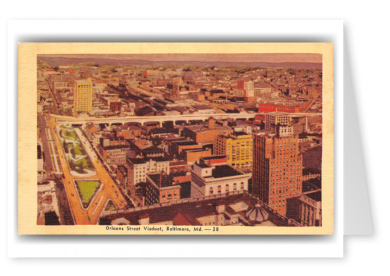 Baltimore, Maryland, Orleans Streets Viaduct