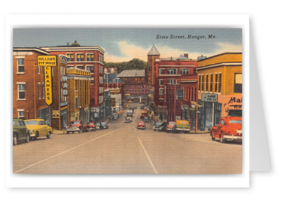 Bangor, maine, State street