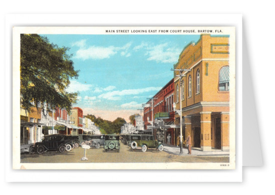 Bartow, Florida, Main Street looking east