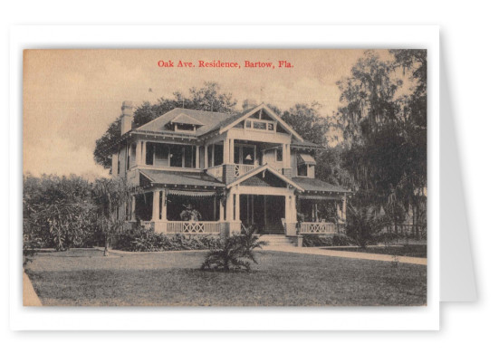 Bartow Florida Oak Avenue Residence