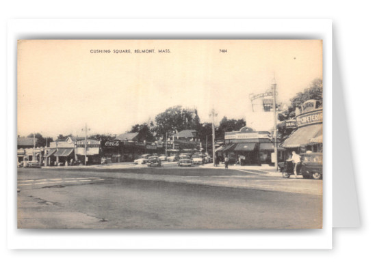 Belmont, Massachusetts, Cushing Square